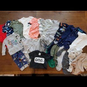 LOT of 9-12 Month Baby Boy's Clothes - 25 PIECES